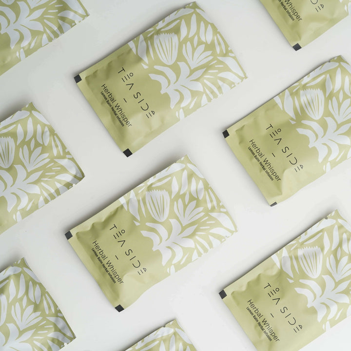 Individually wrapped teabags